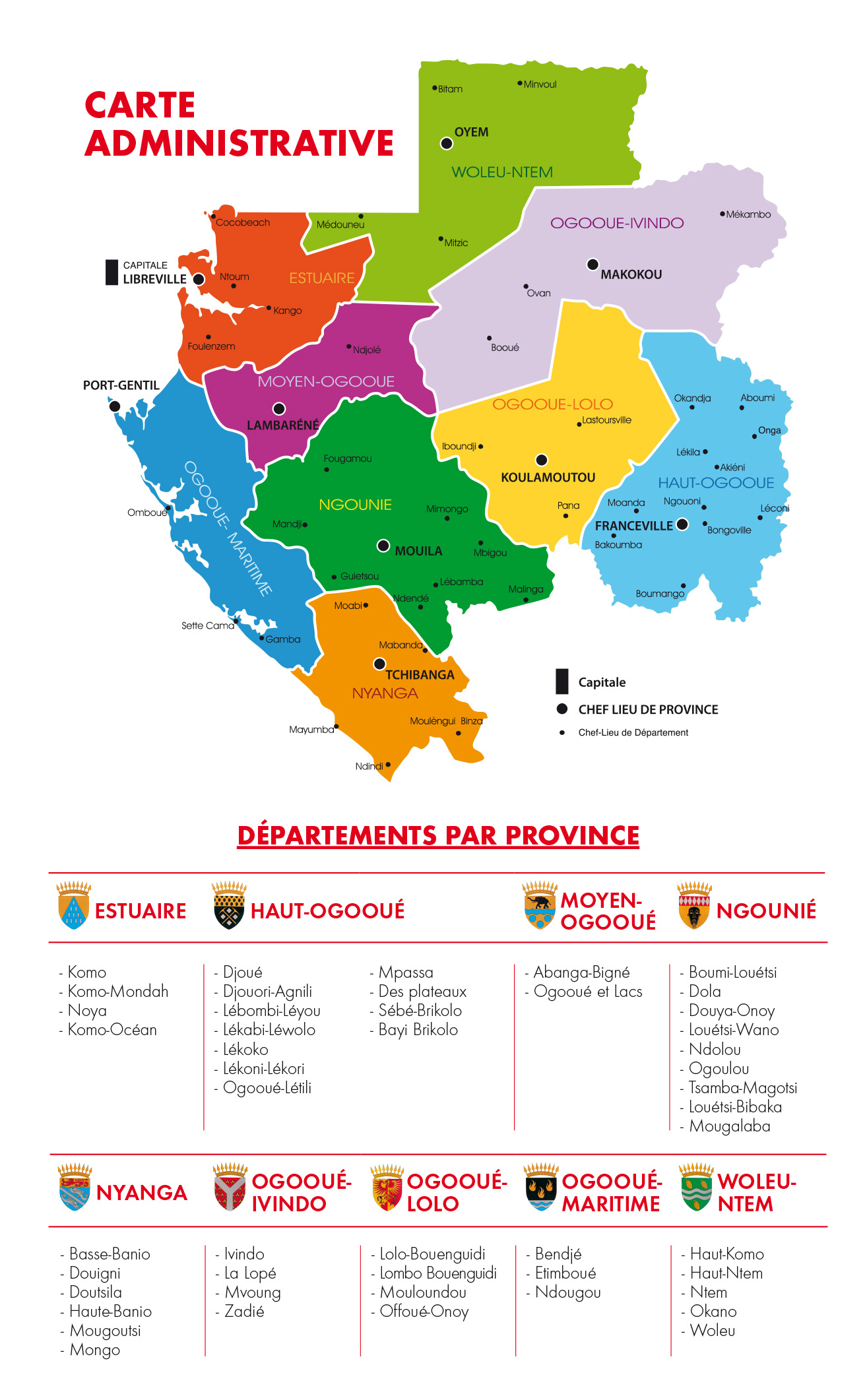 Carte Administrative 2015