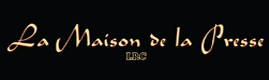 Logotype LA MAISON DE LA PRESSE