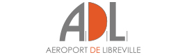 Logotype AÉROPORT INTERNATIONAL LÉON MBA