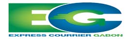 Logotype Express Courrier Gabon