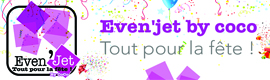 Logotype EVEN'JET BY COCO