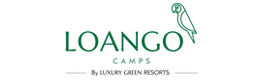 Logotype LOANGO CAMPS by LUXURY GREEN RESORTS