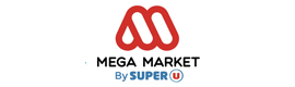 Logotype MEGA MARKET by Super U
