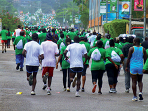 Le marathon du Gabon