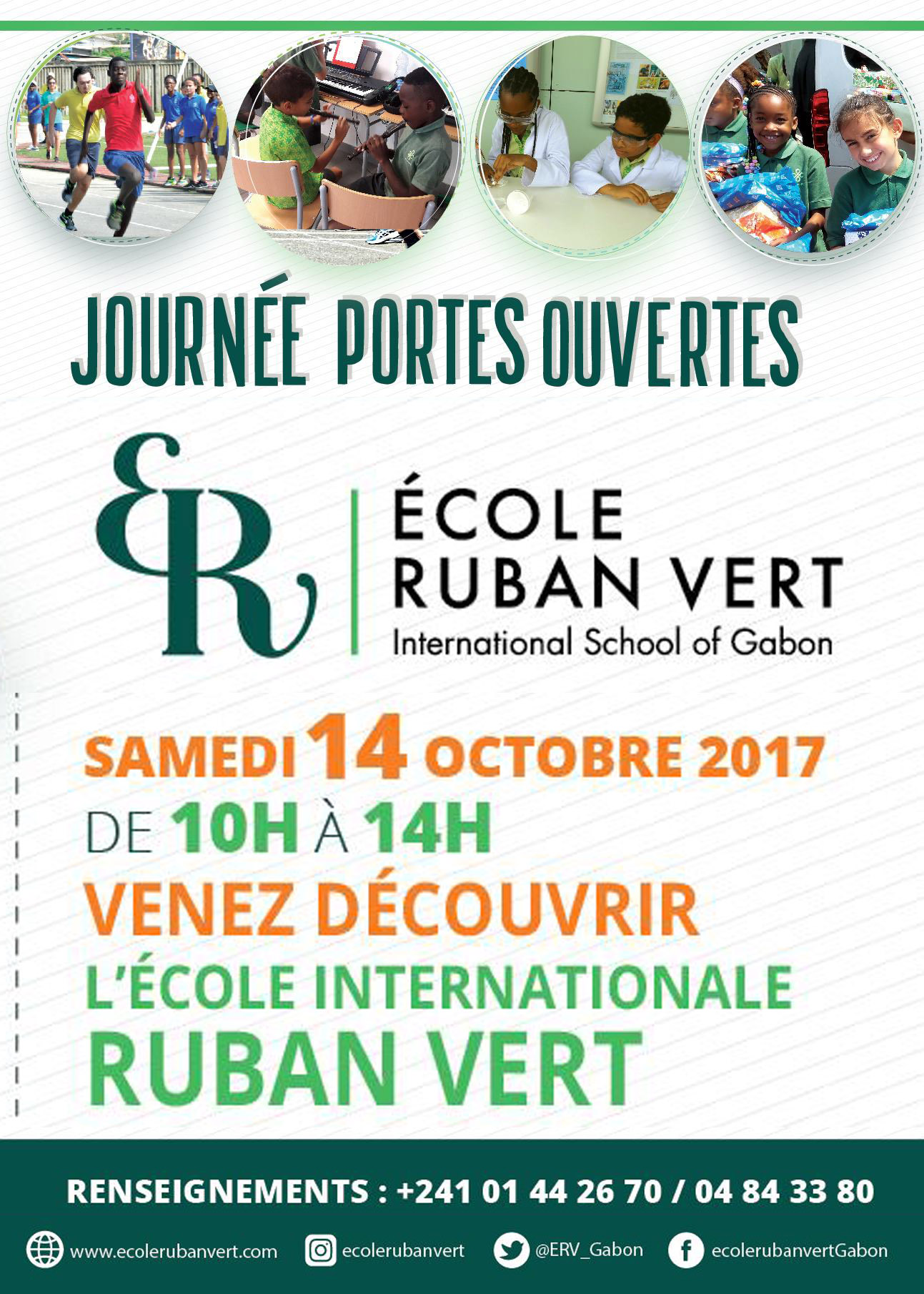 Journée Portes Ouvertes Ecole Ruban Vert