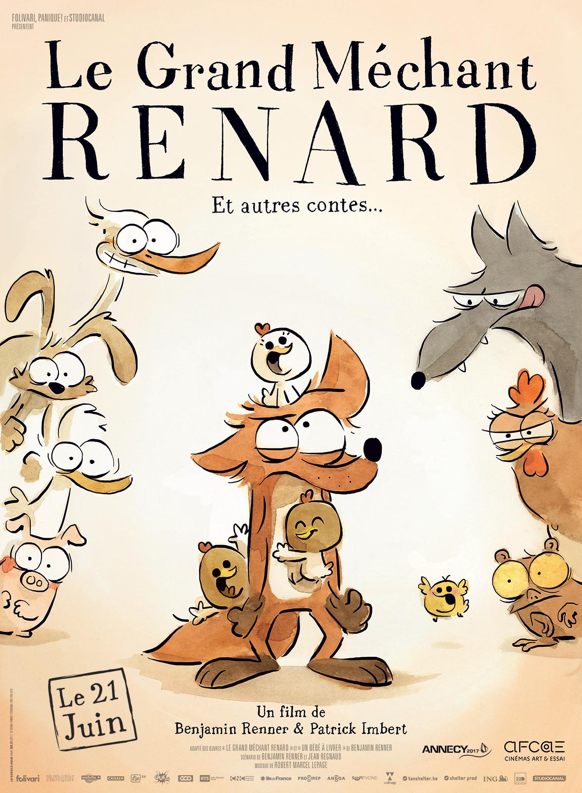 LE GRAND MÉCHANT RENARD ET AUTRES CONTES